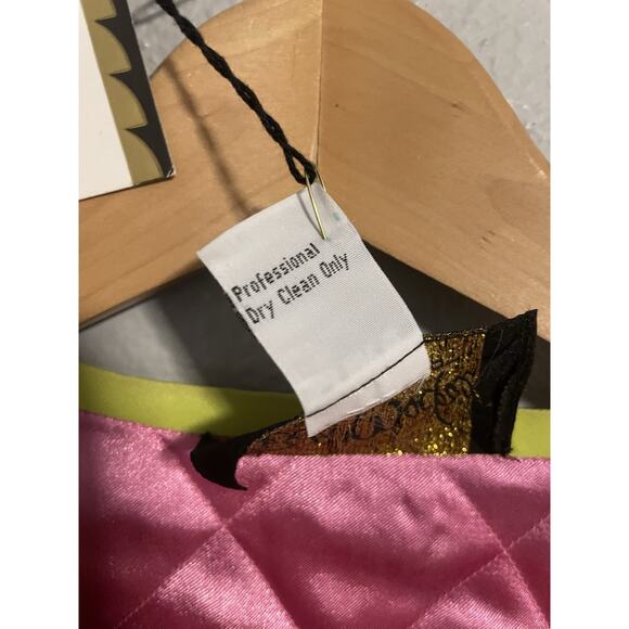 Bob Mackie Wearable Art Womens Jacket Large Animal Print Silk Open Front NWT - Picture 5 of 10